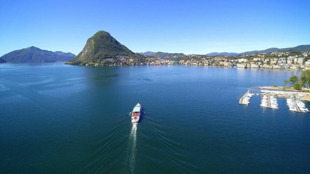 lugano and its lake