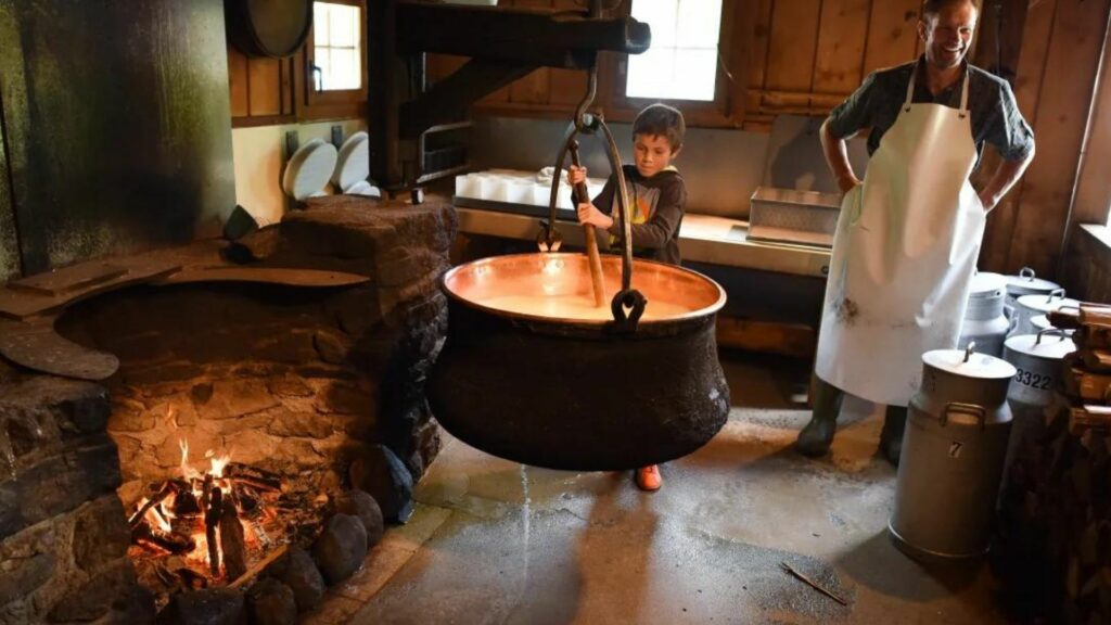 morteratsch alpine cheese dairy