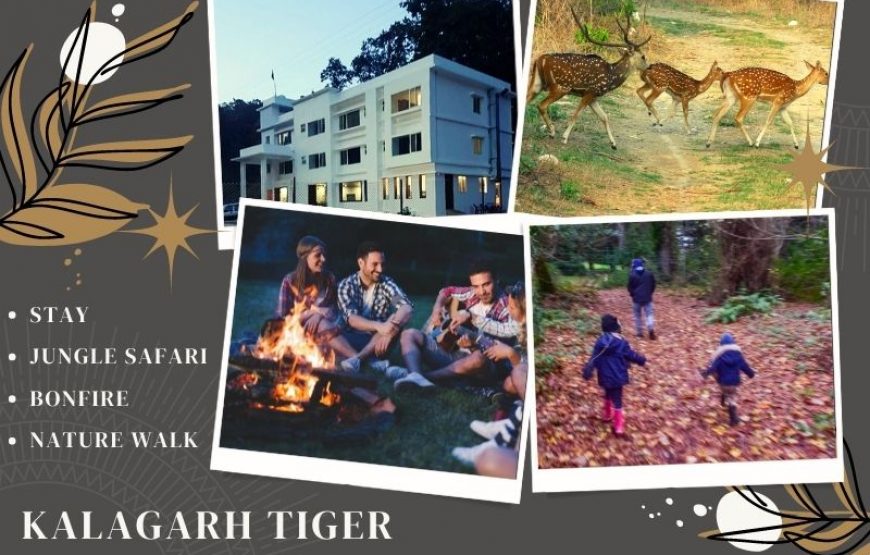 1 Nights Stay at Corbett Mist Resort with 1 Jungle Safari at Kalagarh TR