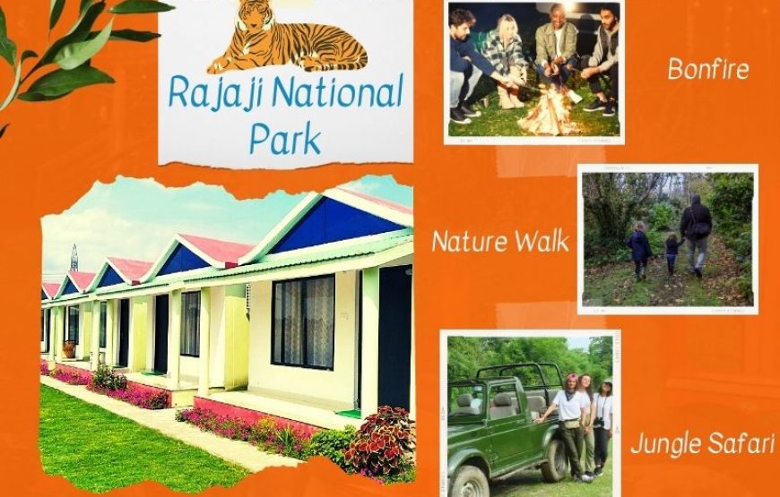 2 Nights Stay at Rajaji Retreat Resort with 2 Jungle Safari at Gohri Range.