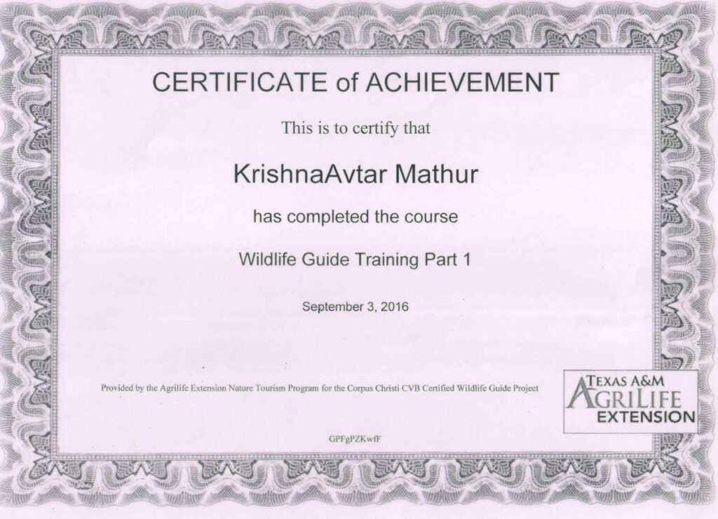 Wildlife Guide Training